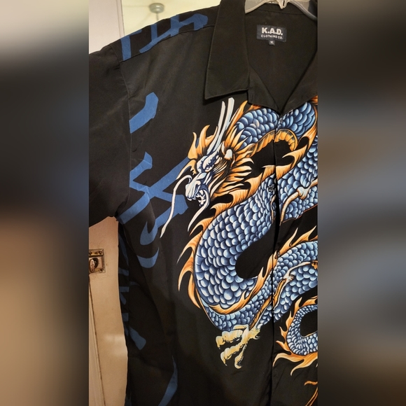 Mens button down shirt short slevleve - Picture 2 of 3